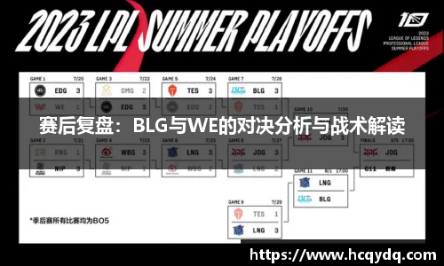 赛后复盘：BLG与WE的对决分析与战术解读